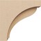 Ekena Millwork 3"W x 12"D x 12"H Thin Helena Rough Cedar Woodgrain TimberThane Corbel, Primed Tan CORUR03X12X12HELRCPR - alternate 6